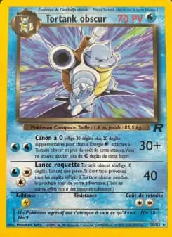 Tortank obscur · Team Rocket 20
