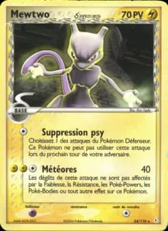 Mewtwo δ · EX Fantômes Holon 24