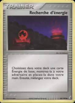 Recherche d'énergie · EX Gardiens de Cristal 86