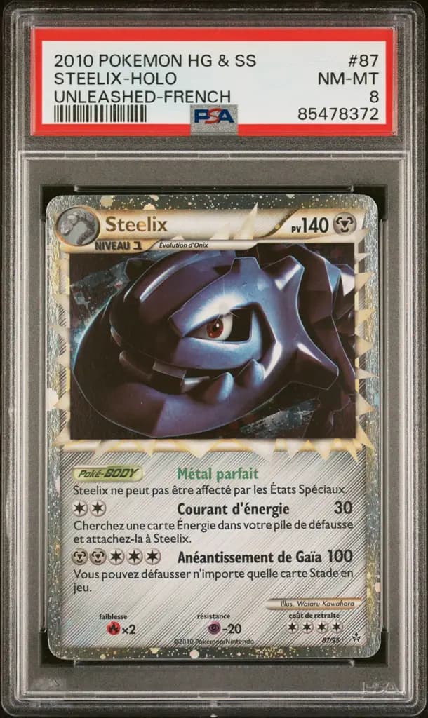 Steelix · Déchaînement 87 · PSA 8
