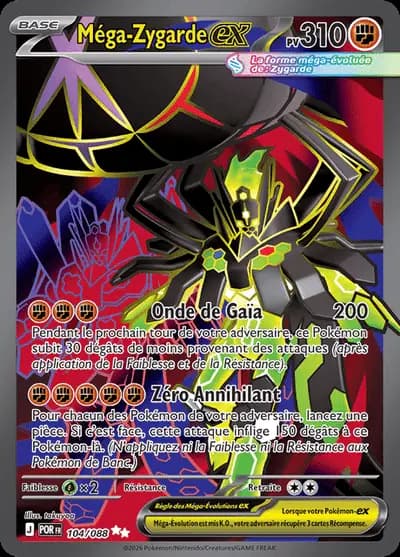 Méga-Zygarde-ex · Équilibre Parfait 104