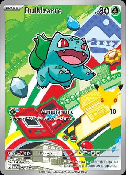 Bulbizarre · MEP Black Star Promos 037