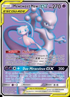 Mewtwo et Mew GX · Harmonie des Esprits 222