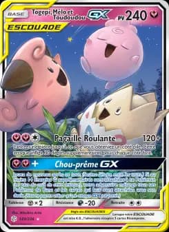 Togepi, Mélo et Toudoudou GX · Éclipse Cosmique 143
