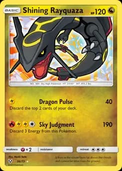 Rayquaza Brillant · Légendes Brillantes 56