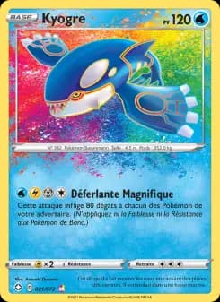 Kyogre · Destinées Radieuses 21