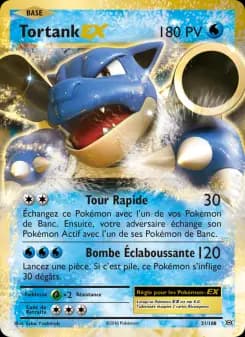 Tortank EX · Évolutions 21