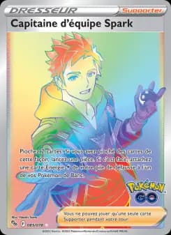 Capitaine d'équipe Spark · Pokémon GO 085