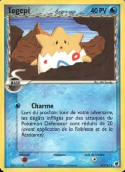 Togepi δ · EX Île des Dragons 41