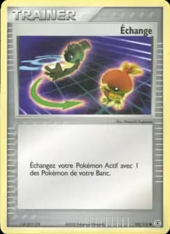 Échange · EX Rouge Feu & Vert Feuille 102